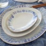 Travessa Oval 27cm Brisa Ria Azul