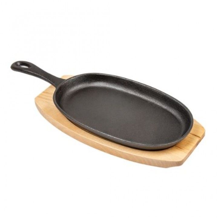 Prato Campestre+base Em Madeira Preto Ferro 198.66