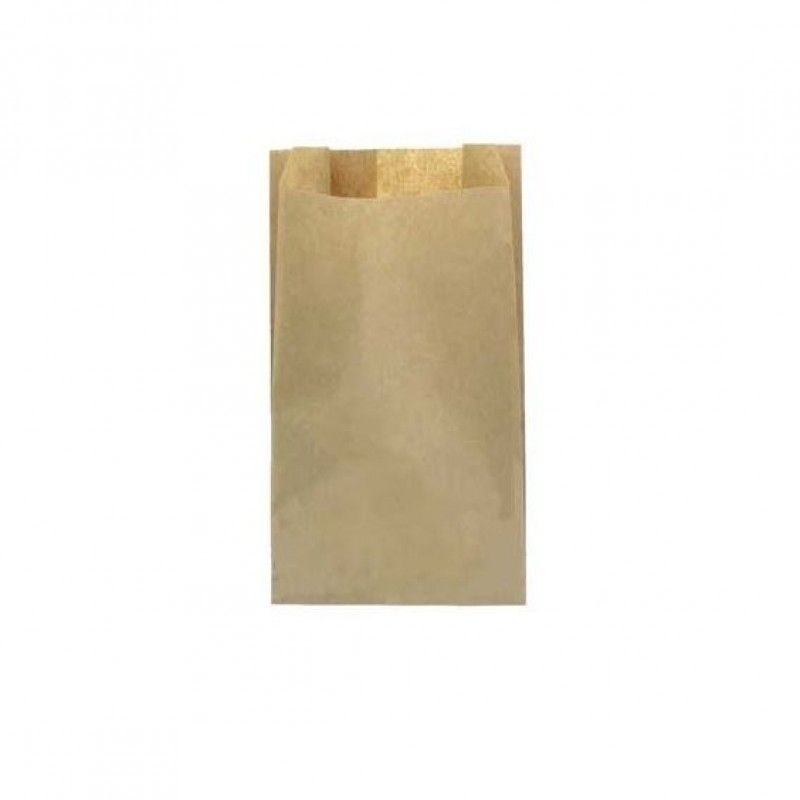 Conj 250 Sacos Kraft 12+5x18cm 255.10