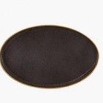 Travessa Oval 41cm Bronze Gold Stone