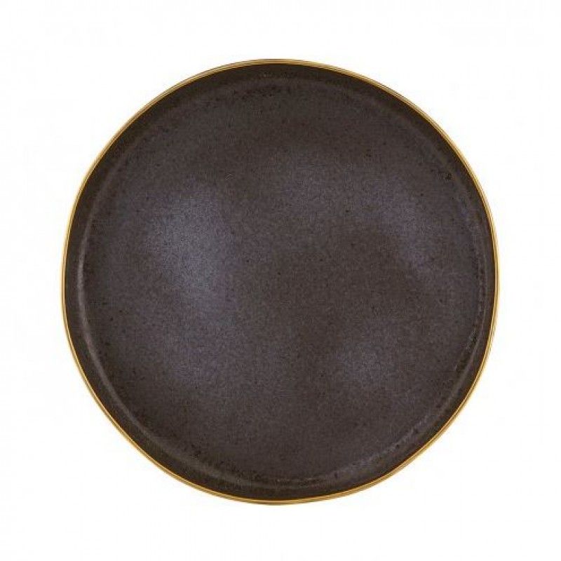 Travessa Redonda Bronze 41cm Gold Stone