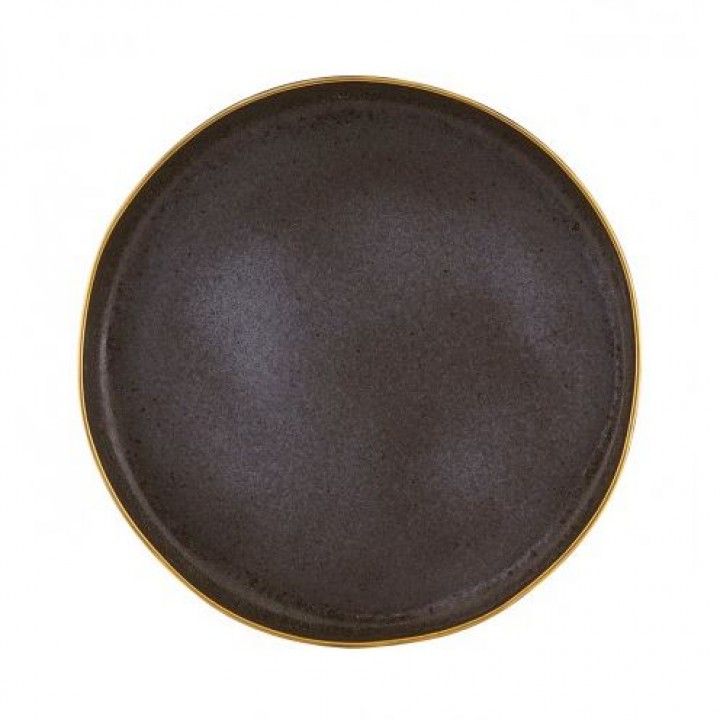 Travessa Redonda Bronze 41cm Gold Stone