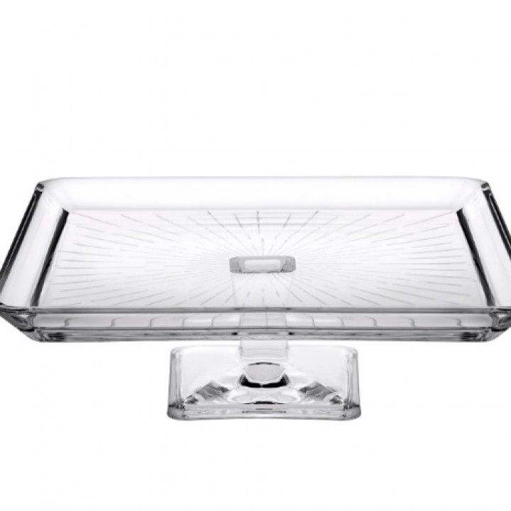 Prato Bolo C/Pe Quad 24cm Madlen