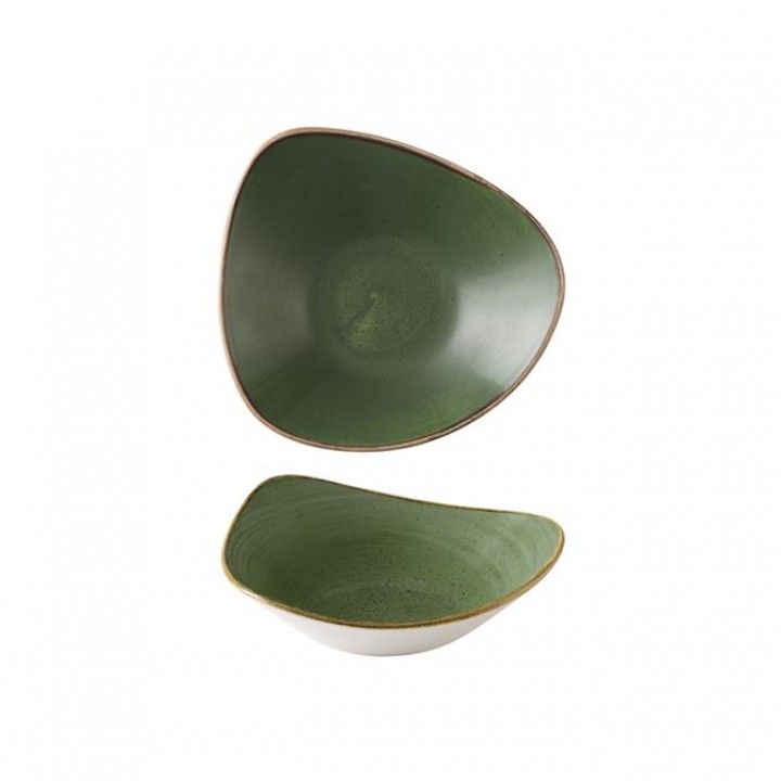 Tigela Triang. 16cm Verde Stonecast Ssrstrb61