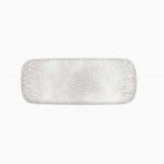 Prato Rect. 31x13cm Uni Tense Branco Mate