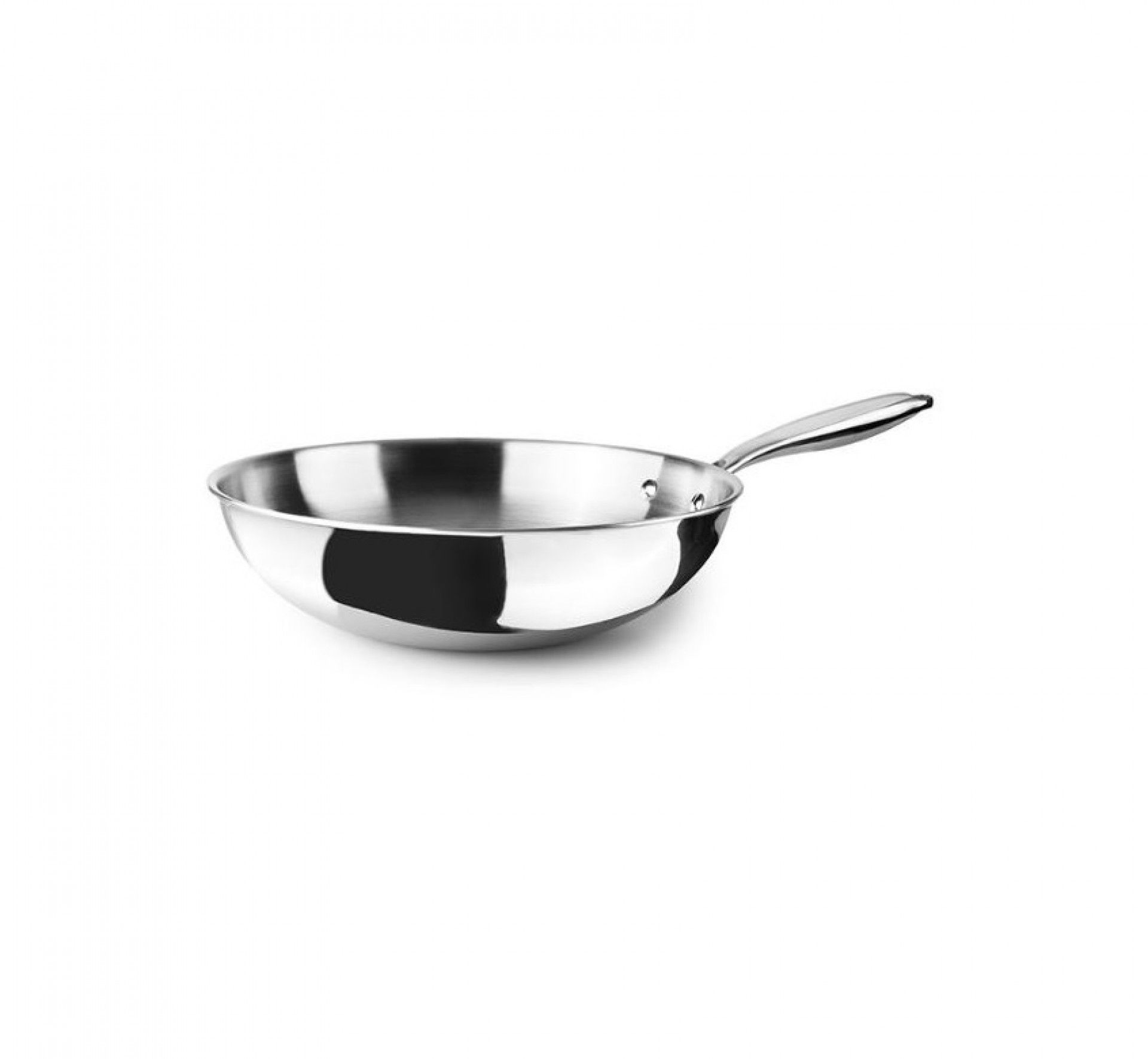 Wok Inox 30cm Triply Natural