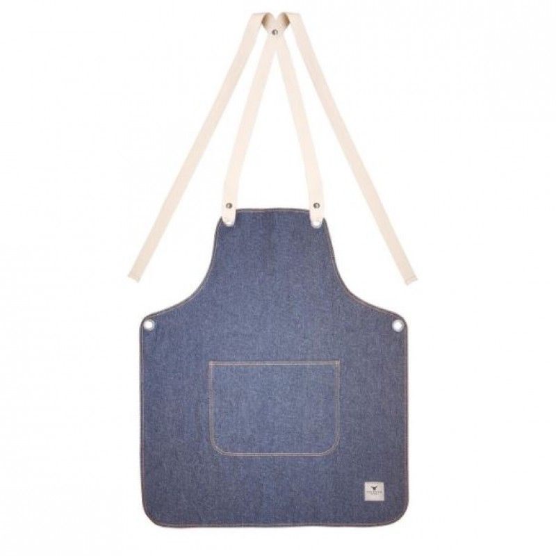 AVENTAL GANGA AZUL DENIM