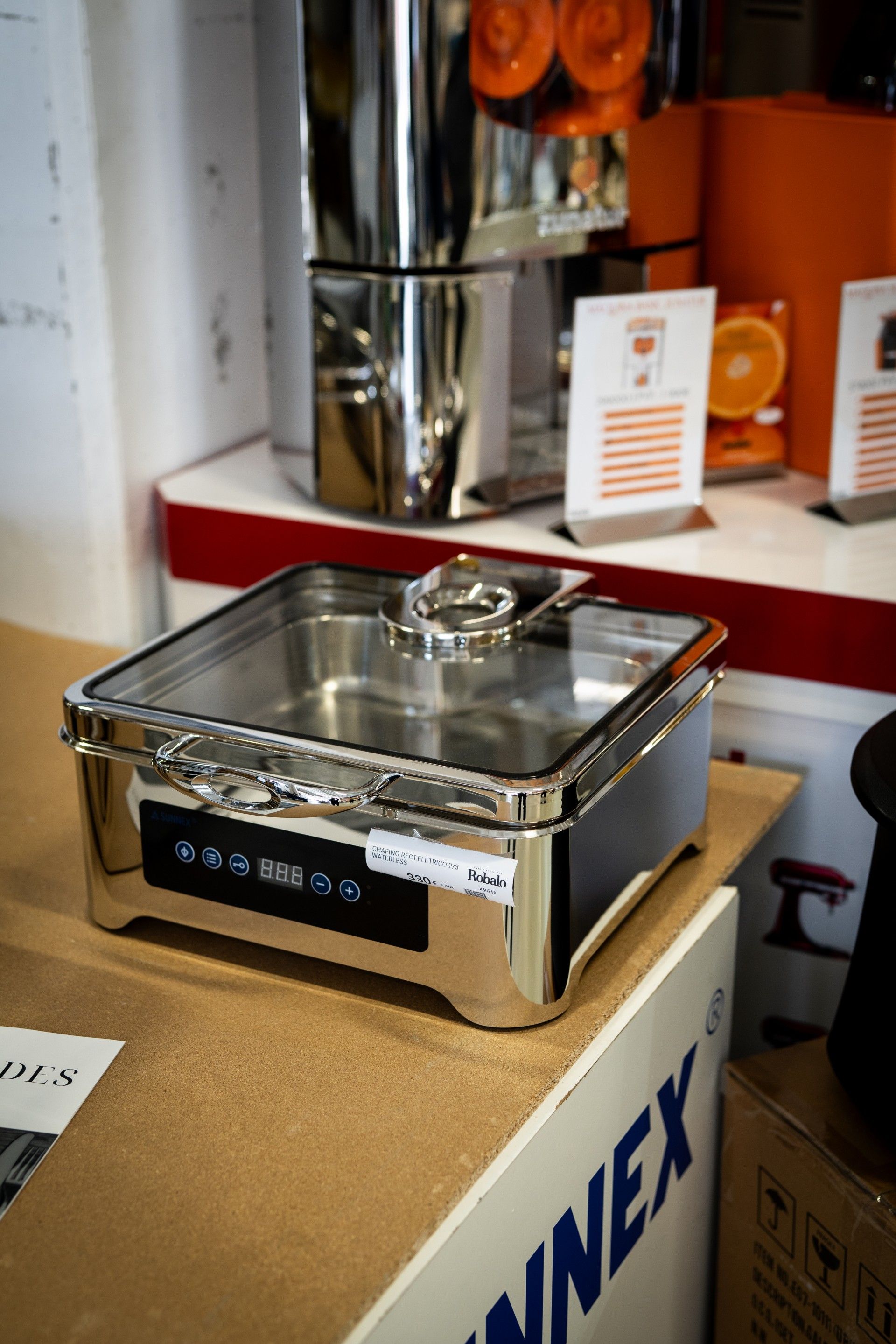 Chafing Rect.Eletrico Dry Heat Waterless 5.5