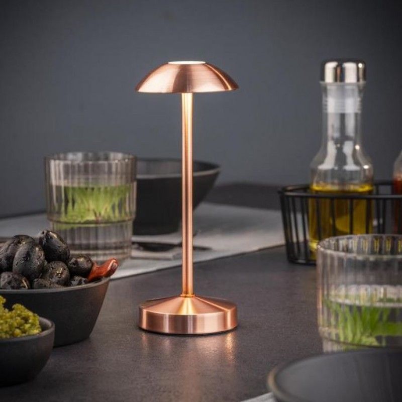 Candeeiro De Mesa Cobre Alva 17039