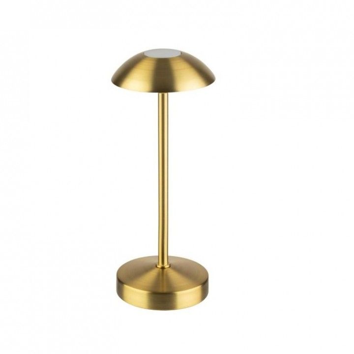 Candeeiro De Mesa Dourado Alva 17037