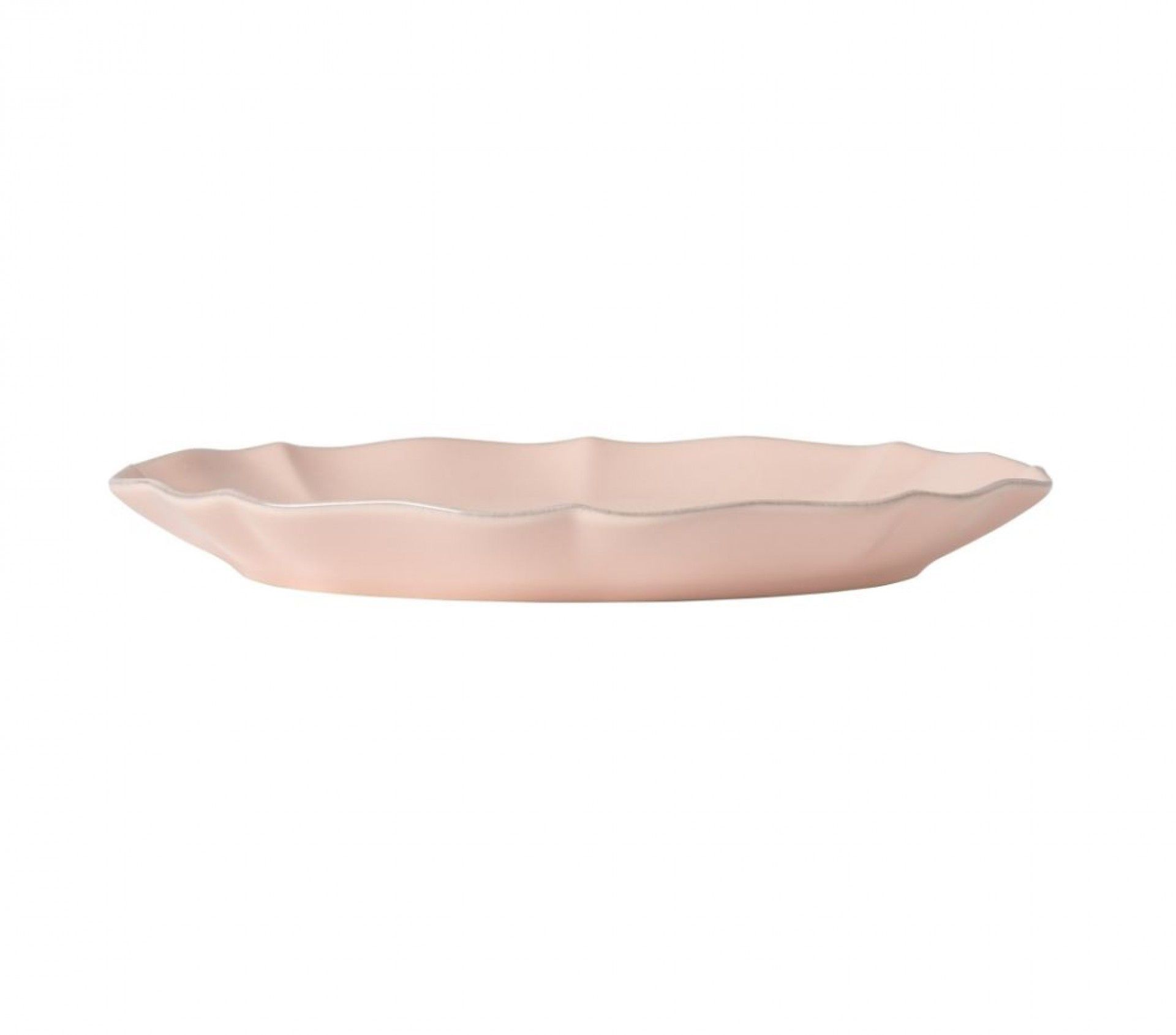Travessa Oval 30cm Rosa Rosé