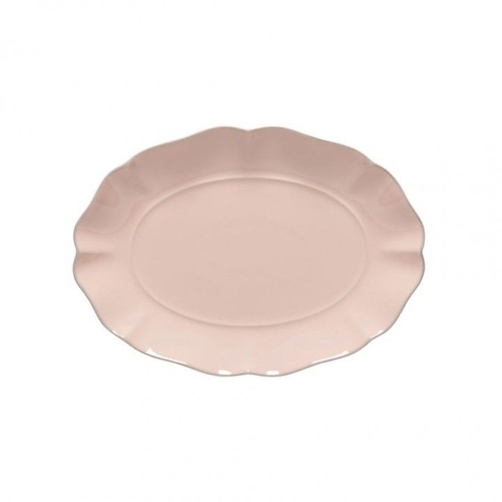 Travessa Oval 30cm Rosa Ros