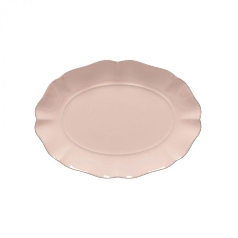 Travessa Oval 30cm Rosa Ros