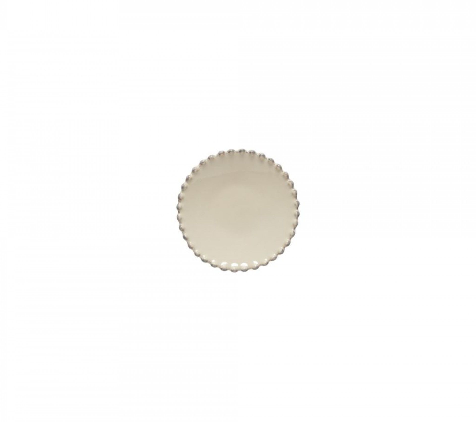 Prato Aperitivos 13cm Pearl Creme