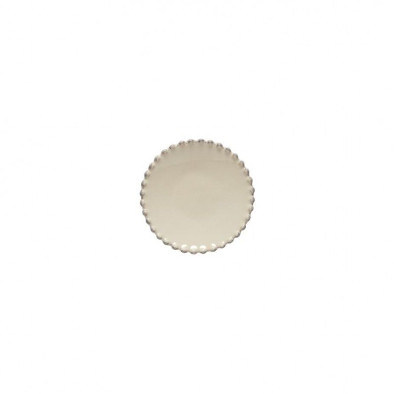 Prato Aperitivos 13cm Pearl Creme