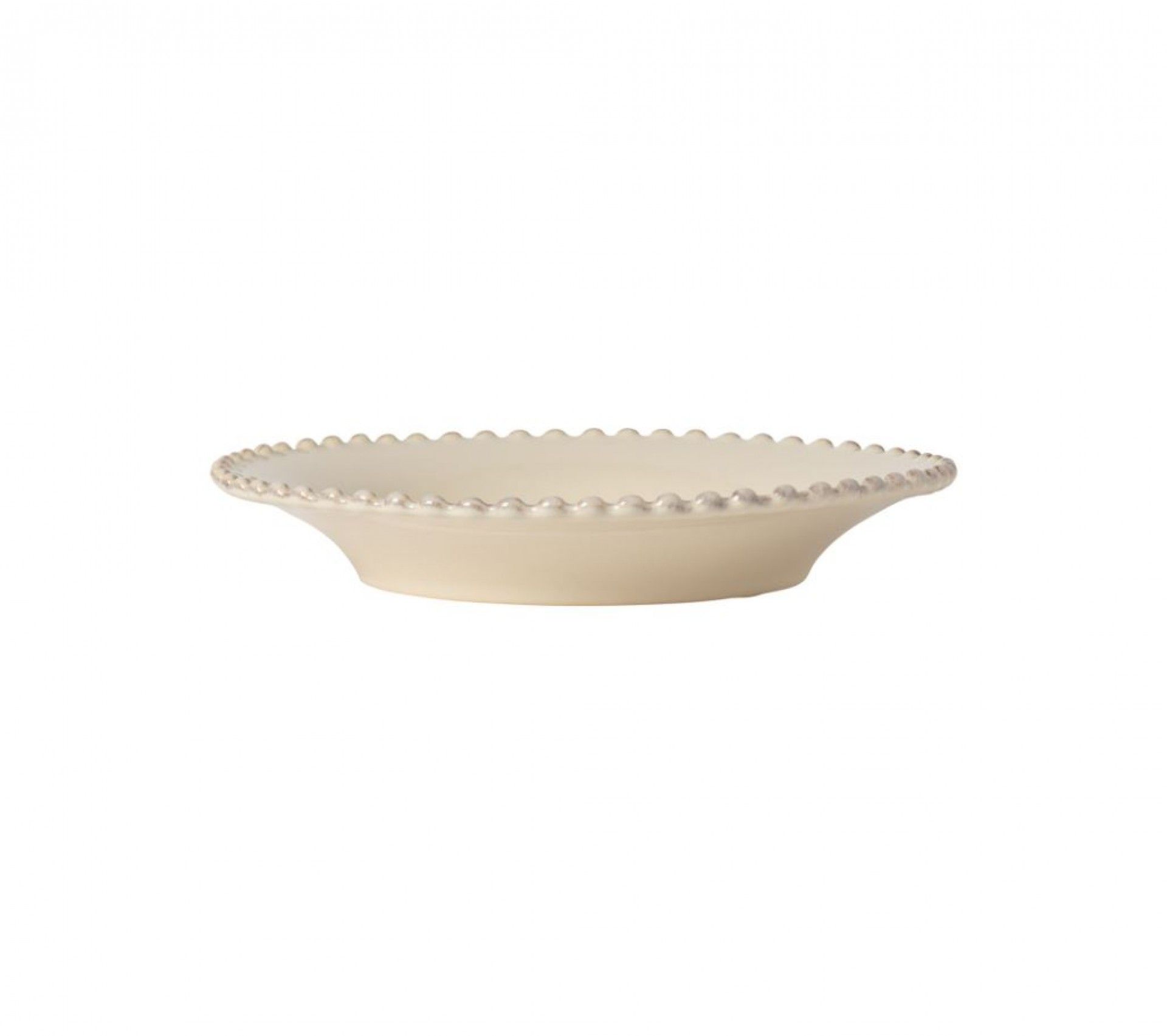 Prato Sopa/Pasta 24cm Pearl Creme