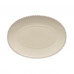Travessa Oval 34cm Pearl Creme