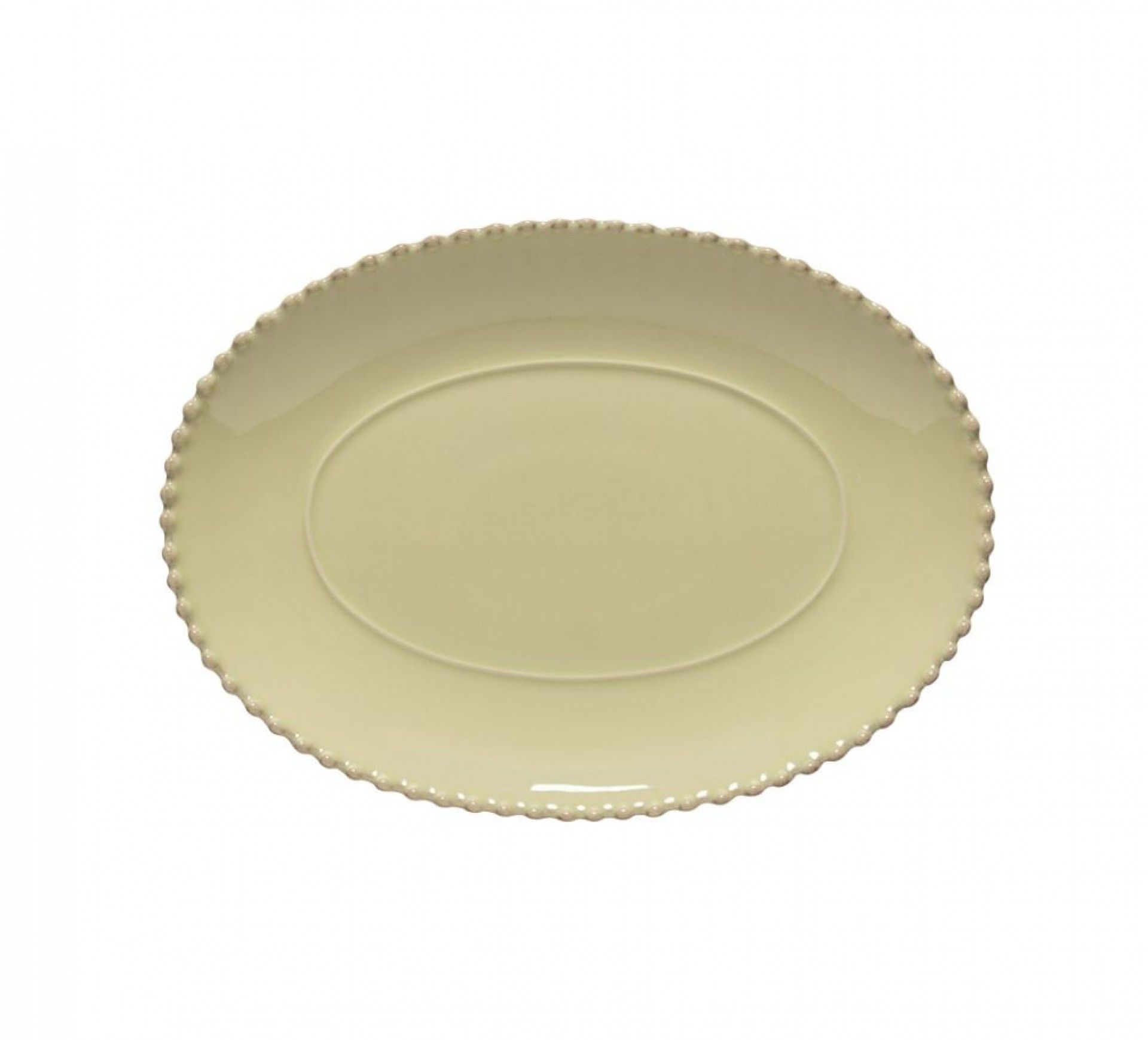 Travessa Oval 34cm Pearl Verde