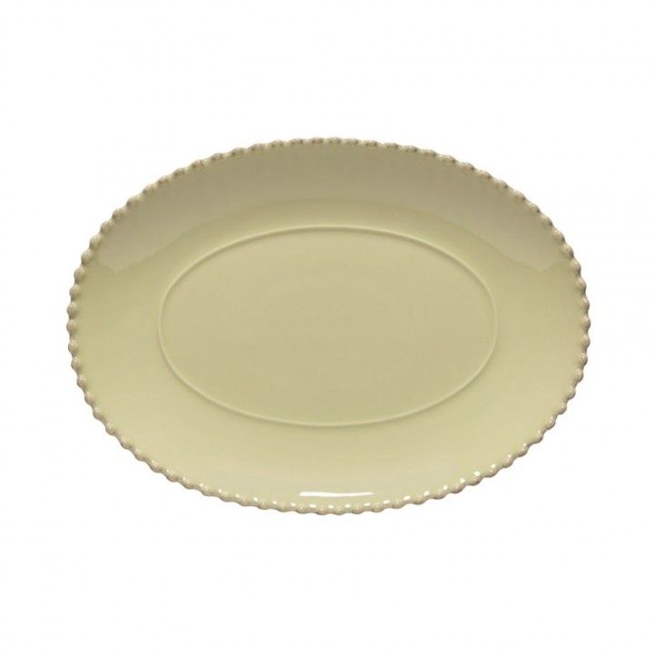 Travessa Oval 34cm Pearl Verde