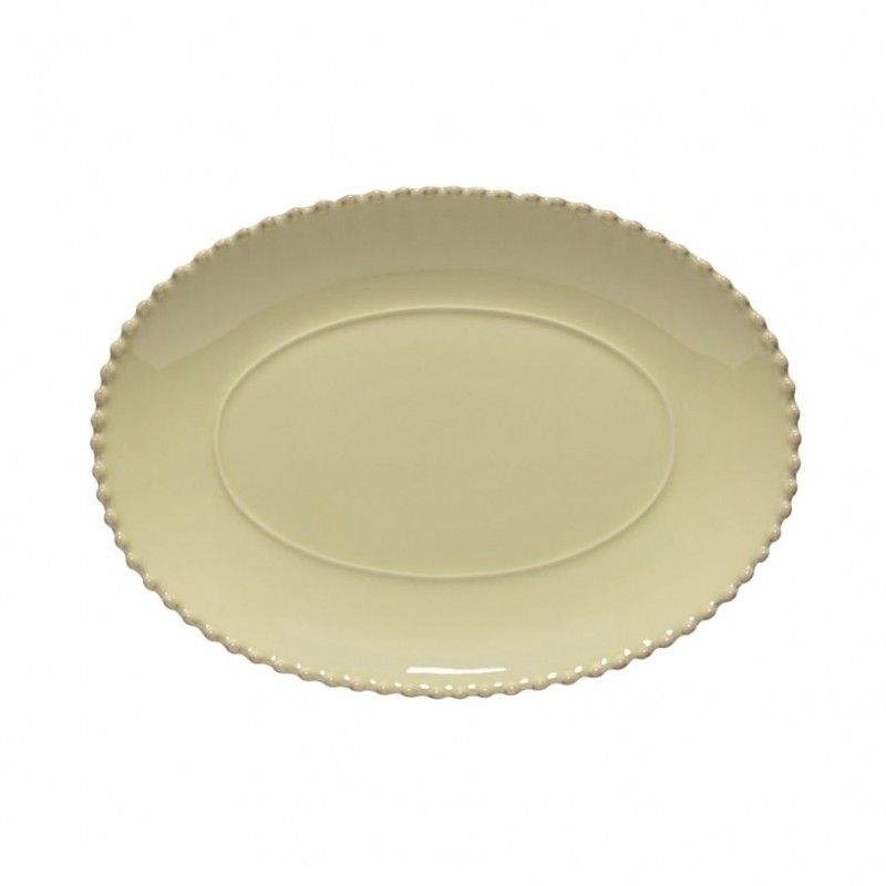 Travessa Oval 34cm Pearl Verde