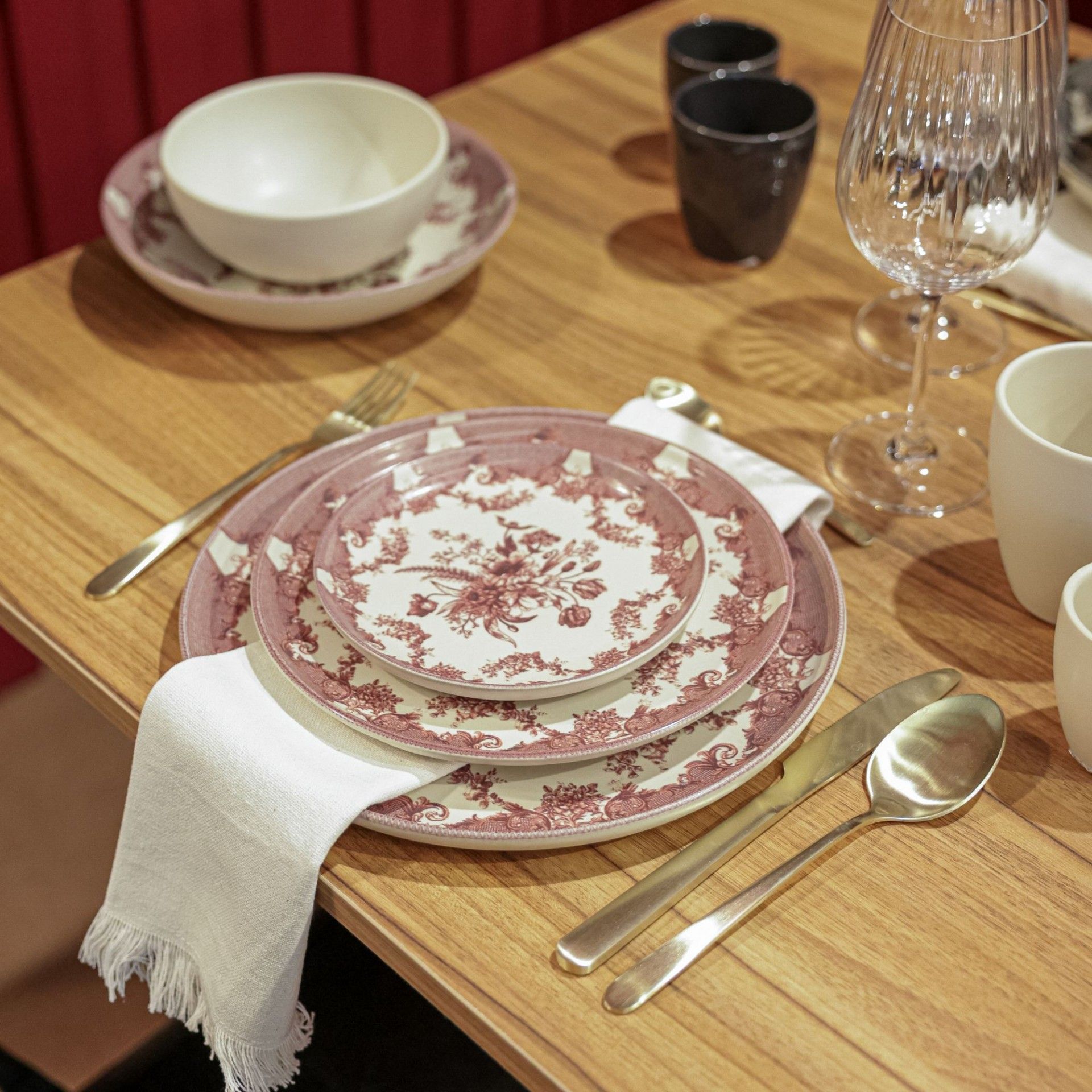 Prato Sobremesa 22cm Minho Preto