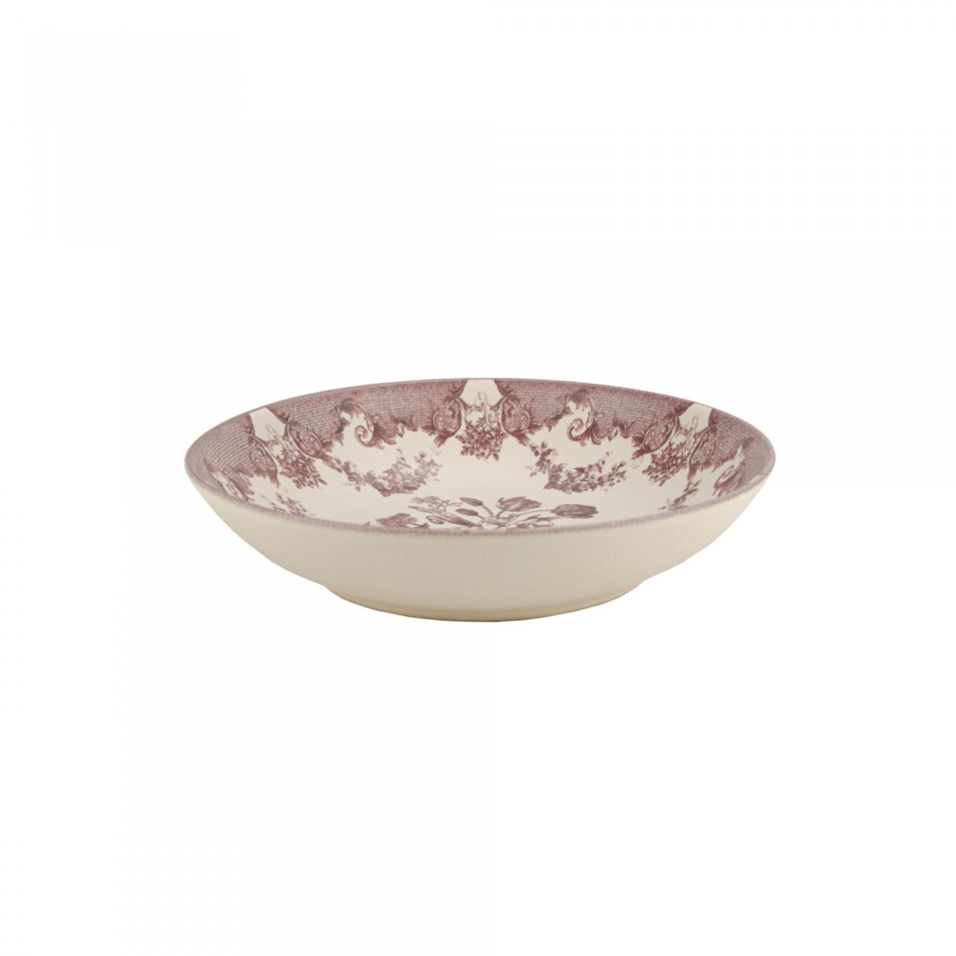 Prato Sopa 21cm Minho Rosa