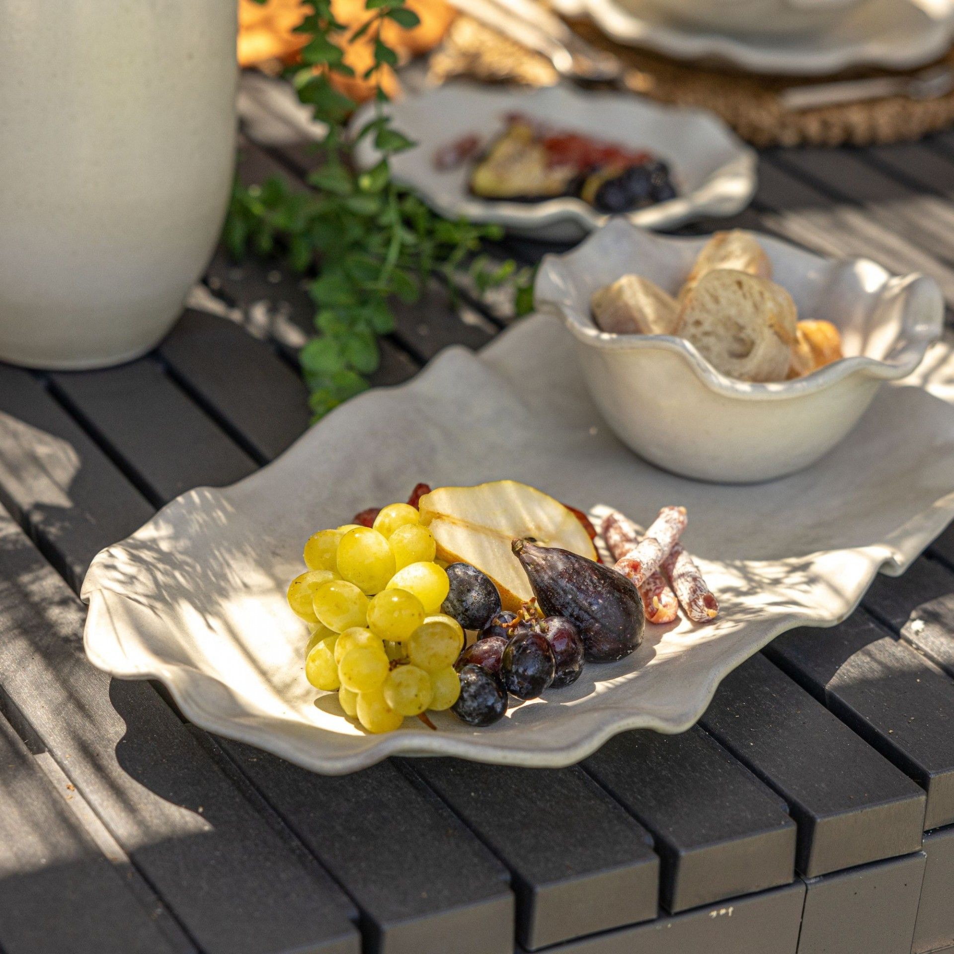 Travessa Rectangular Grande Ericeira Branco