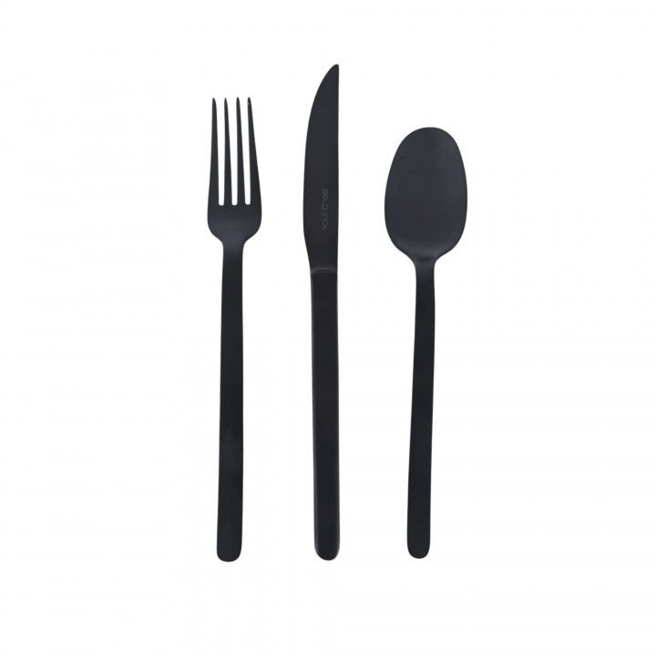 Dzia Faca Manteiga Mars Mate Titanium Preto