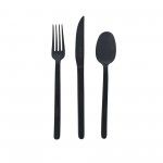 Dzia Faca Manteiga Mars Mate Titanium Preto