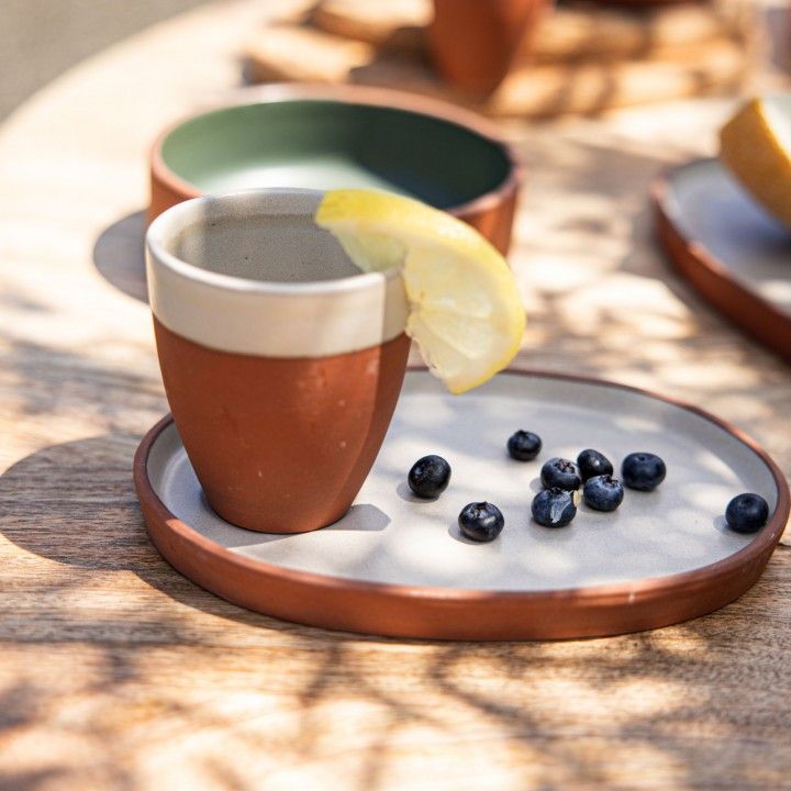 Copo Caf Terra Creme