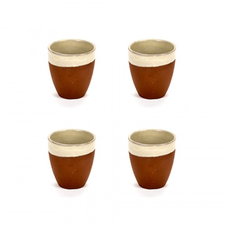 Conjunto 4 Copos Caf Creme