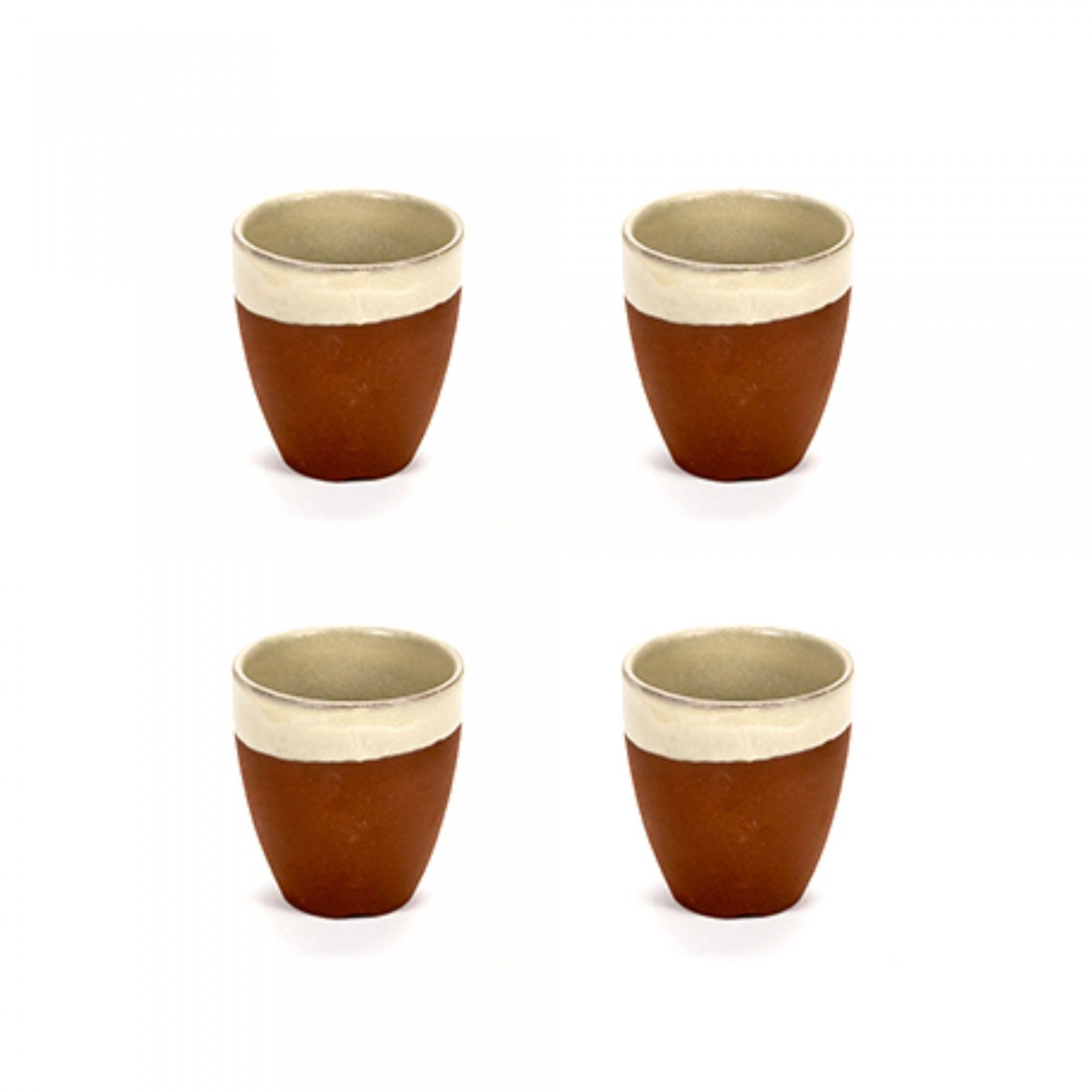 Conjunto 4 Copos Café Creme