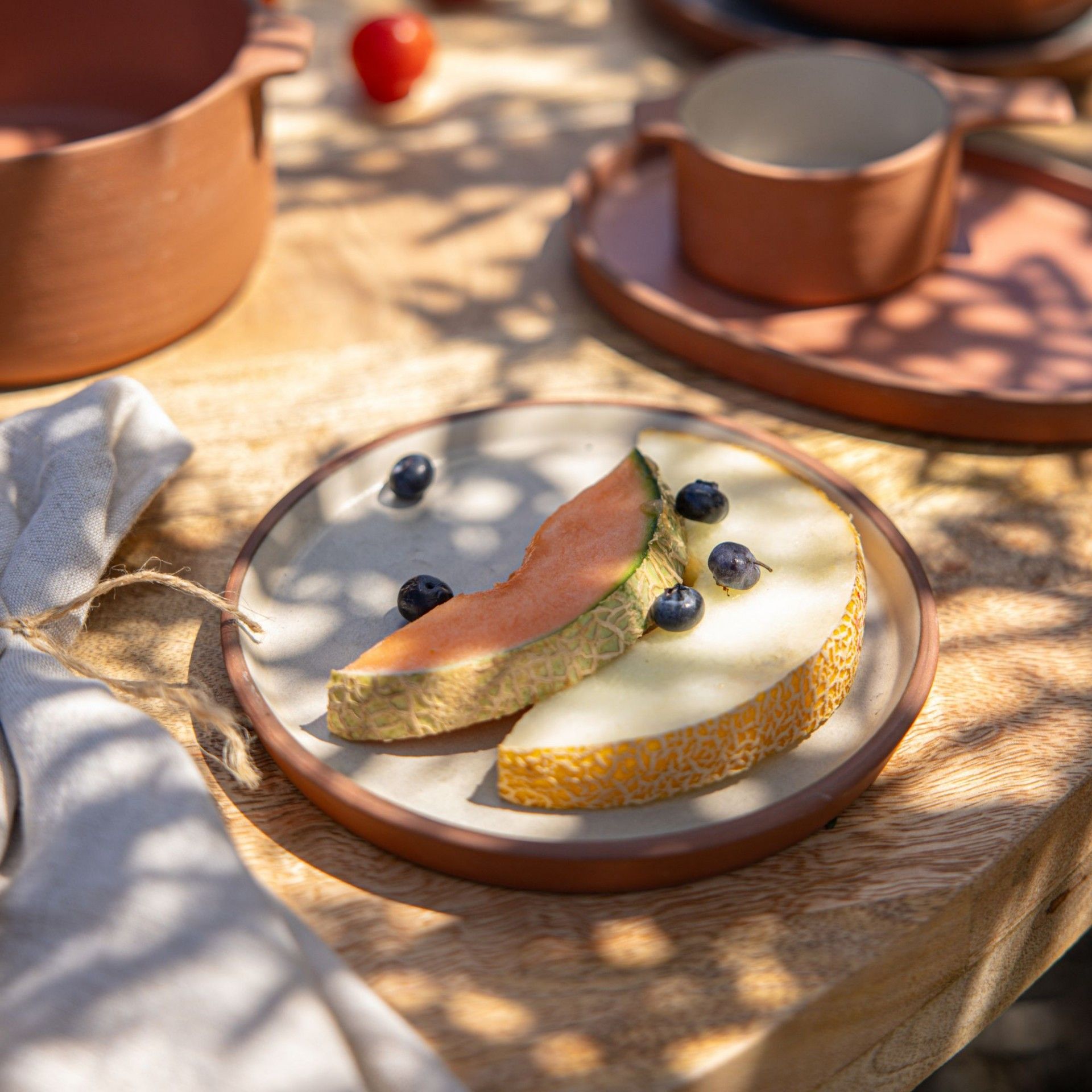 Prato Sobremesa Terra Creme