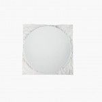 Prato Quadrado 26cm Terra