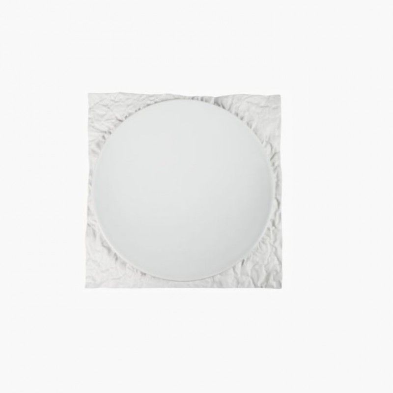 Prato Quadrado 26cm Terra