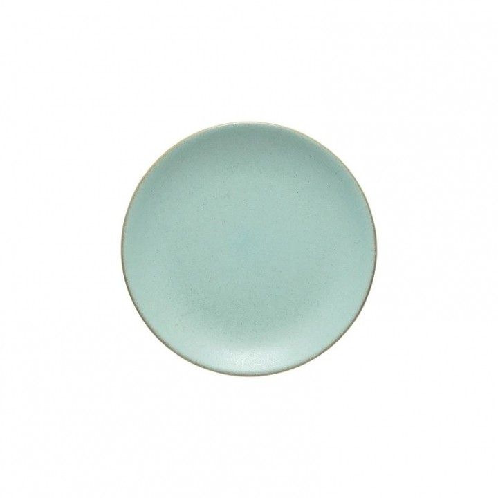 Prato Sobremesa 22cm Arenito Aqua