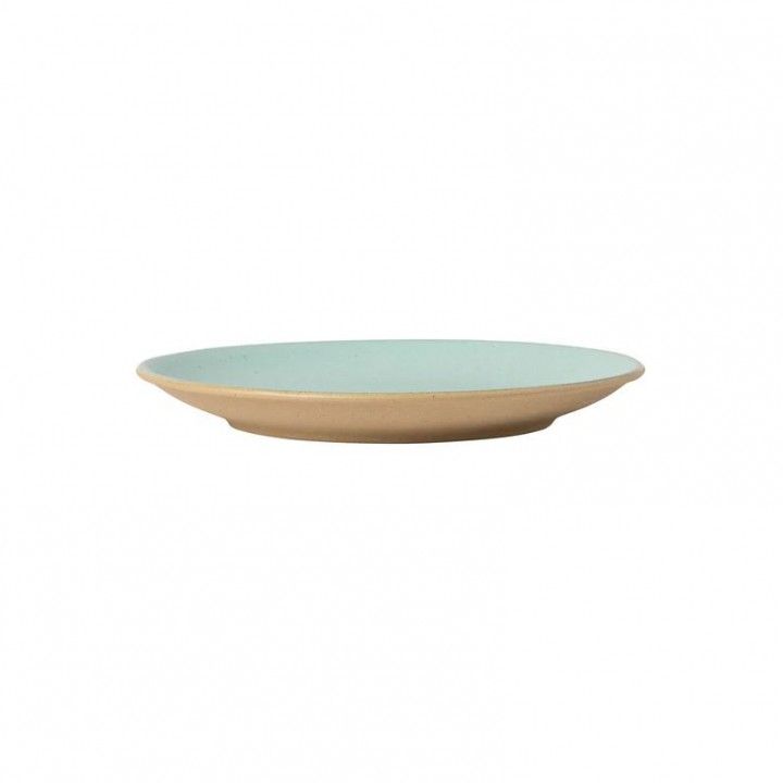 Prato Sobremesa 22cm Arenito Aqua