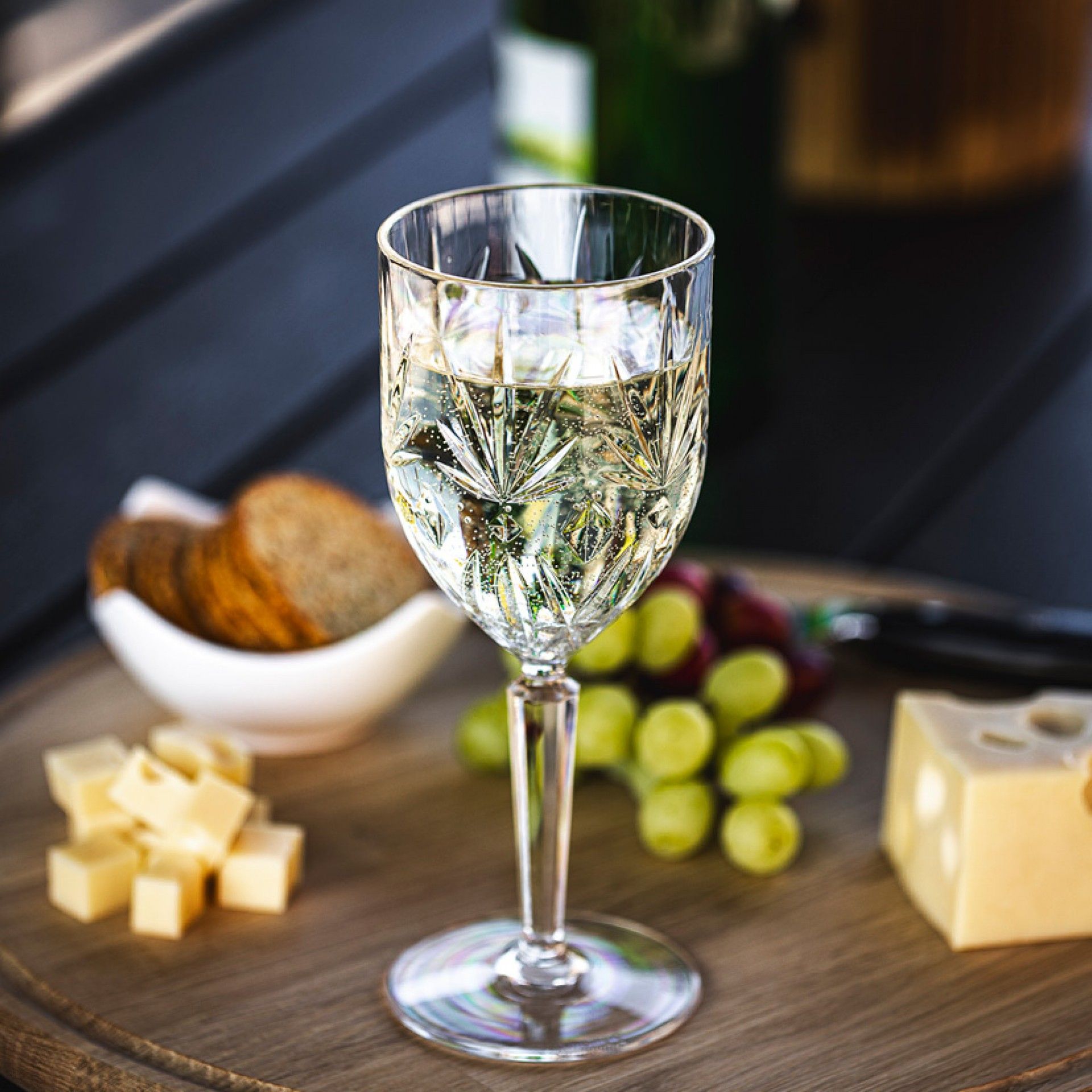 Cálice de Vinho Branco 28cl Crystal