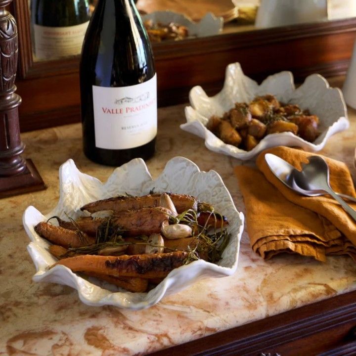 Centro de Mesa 27cm Silvina Branco