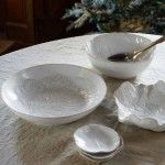 Saladeira 34cm Silvina Branco