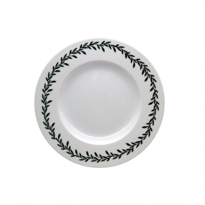 Prato de Jantar 29cm Mistletoe Branco