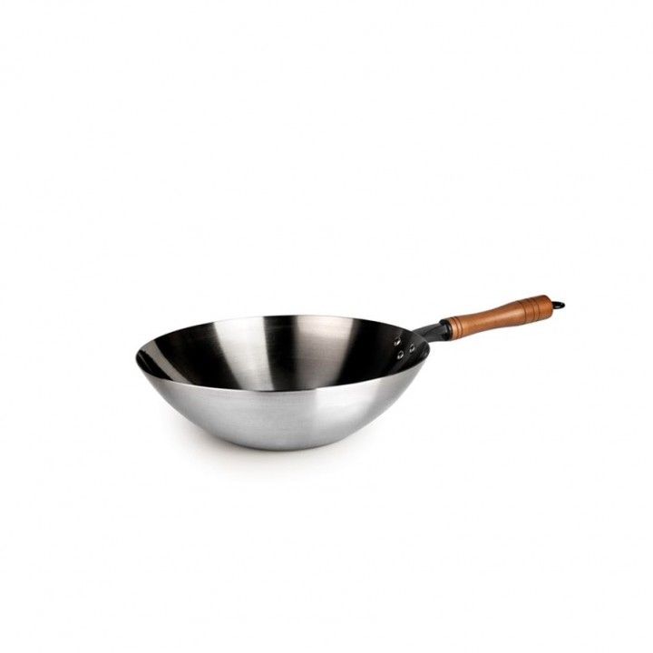 Wok 32cm Karbonsteel