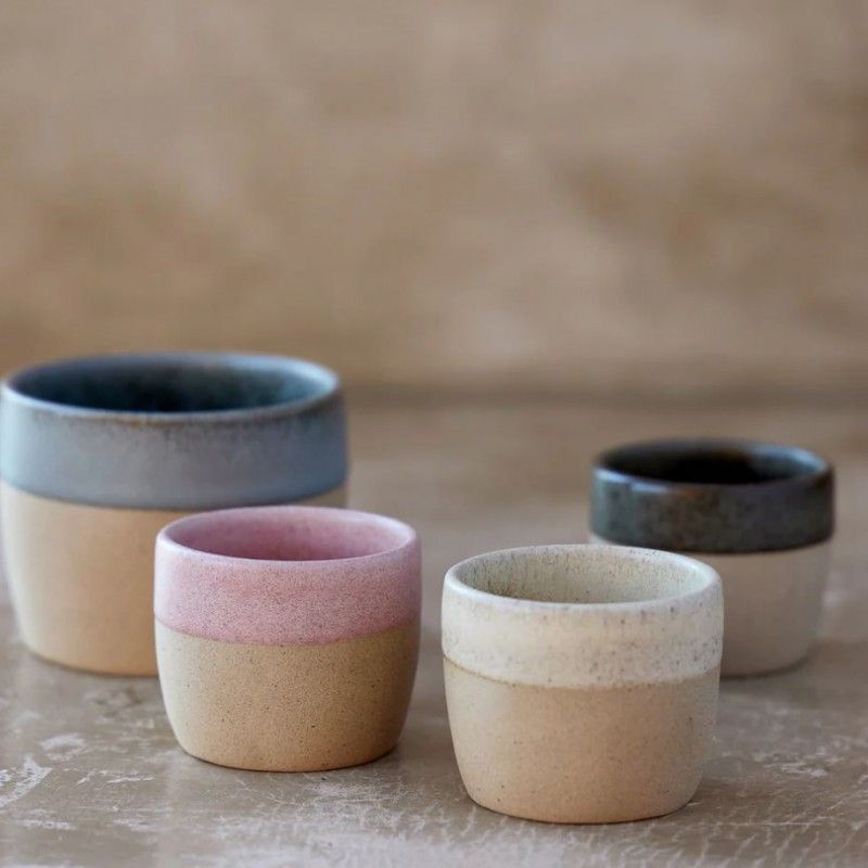 Copo Expresso 7cl Arenito Verde Azeitona