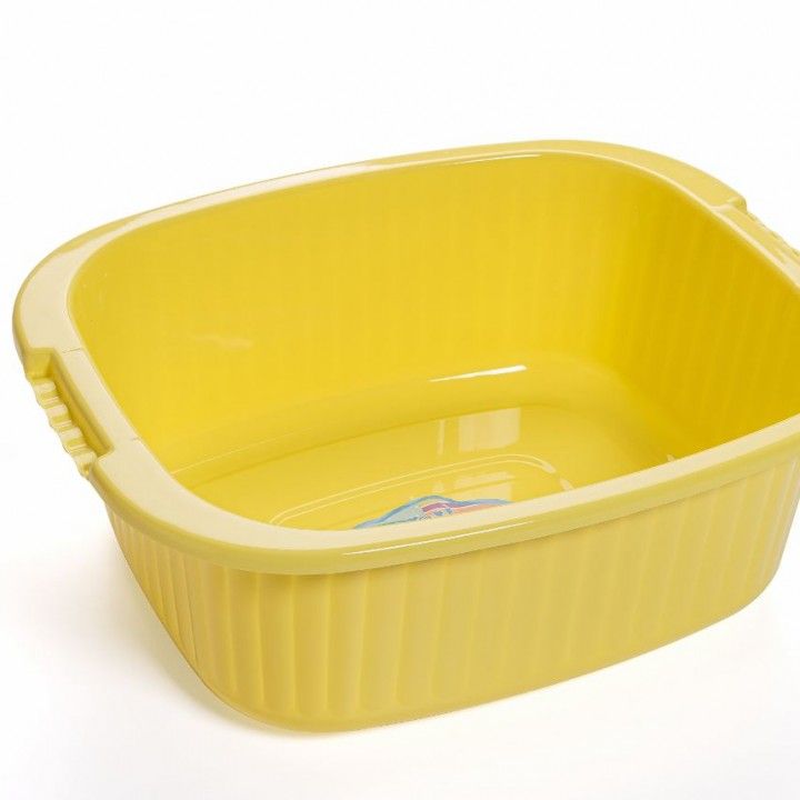 Bacia Rect Amarelo 629