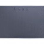 BLACK SILICONE HEATING PLATE 60X40CM