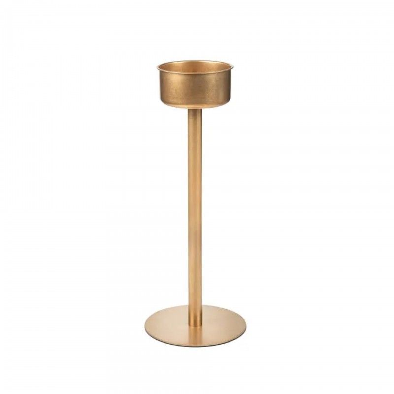 Suporte para Balde Vintage Dourado 70cm Suporte para Balde Vintage Dourado 70cm