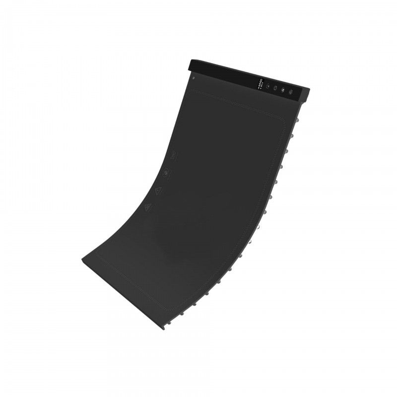 BLACK SILICONE HEATING PLATE 60X40CM