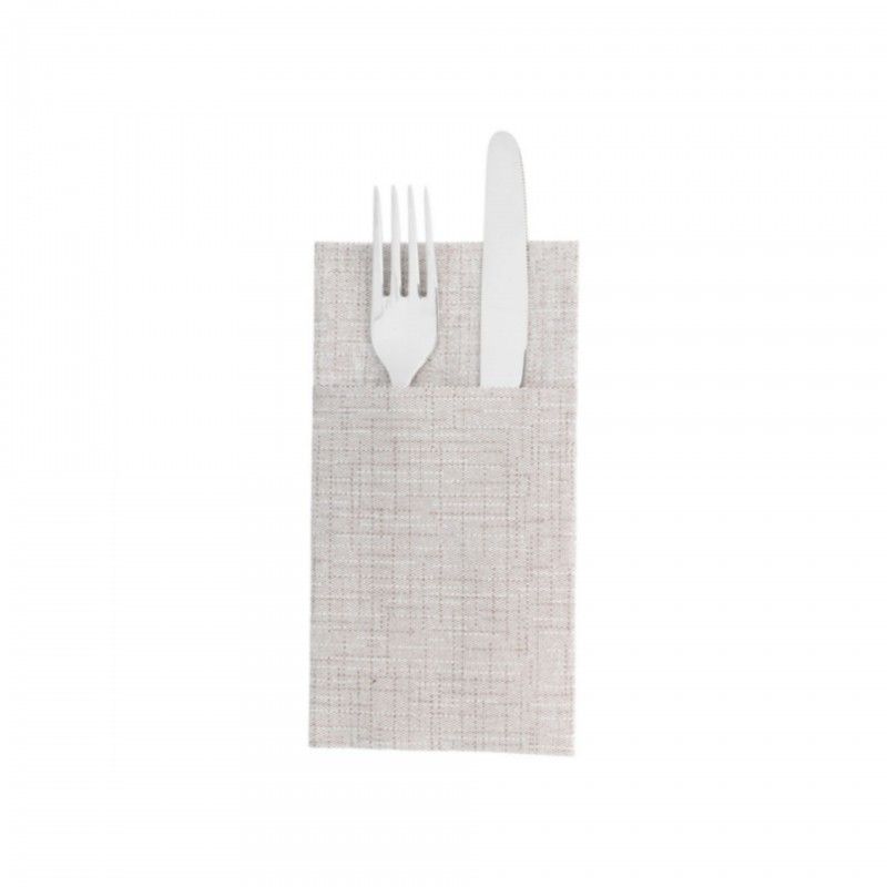 Conj 50 Guardanapos 40x40cm Choc Airlaid 228.12