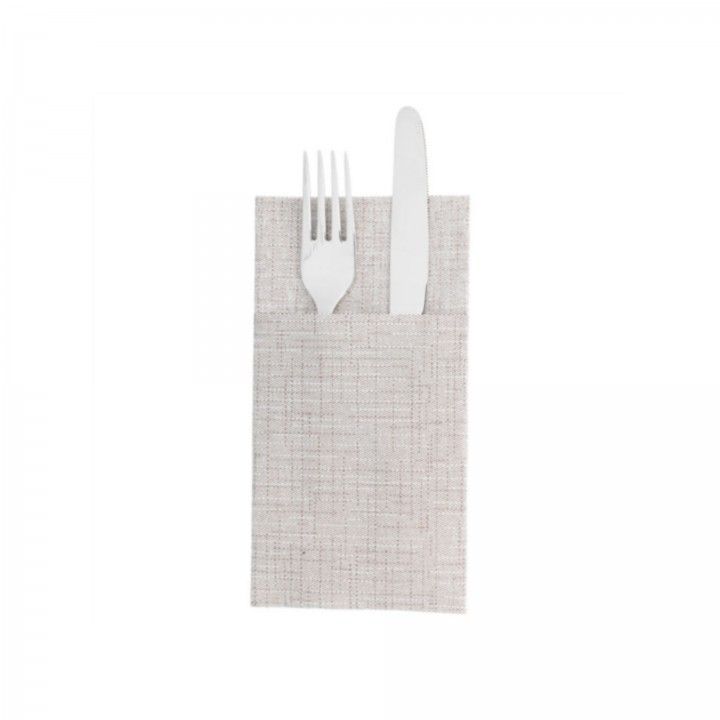 Conj 50 Guardanapos 40x40cm Choc Airlaid 228.12