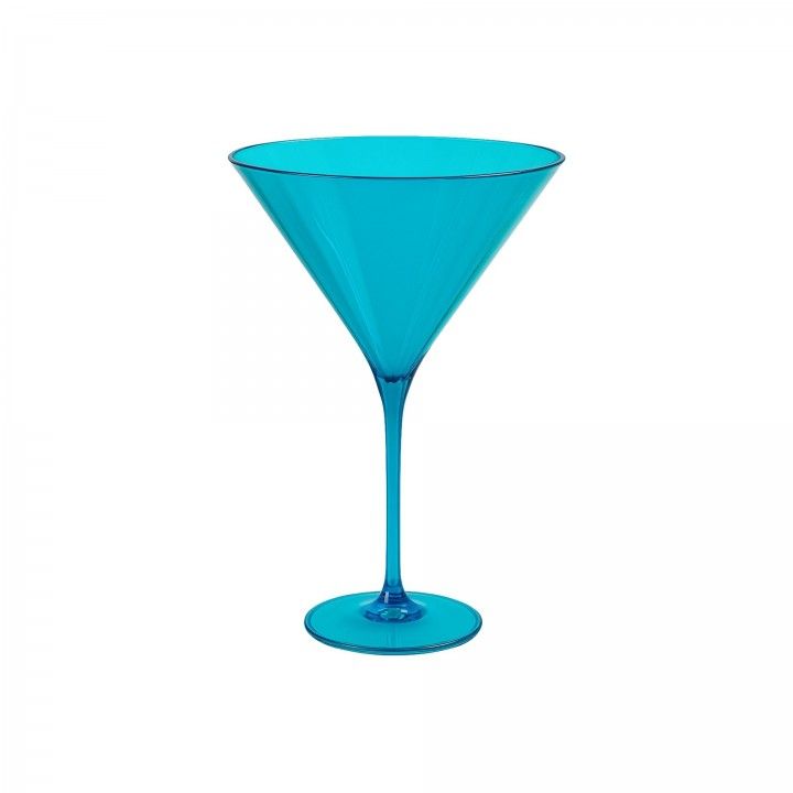 Ta�a Cocktail Aqua Policarbonato